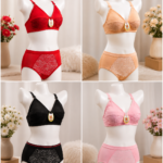 Silk Bra Panty Set